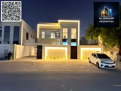 Modern villa design, 5000 sq m, close to the mosque and main street, price includes air conditioning