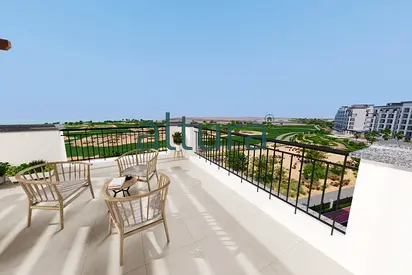 Stunning 3BR | Large Terrace | Sea & Golf Panorama