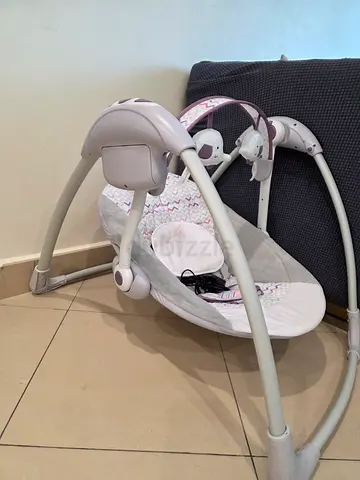 Electric Baby Swing / Rocker with Toy Bar - Lightly Used