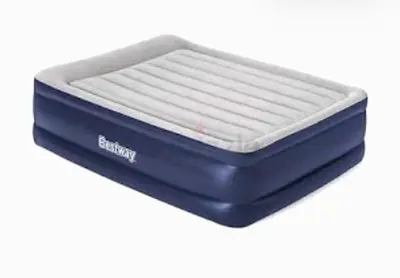 Bestway Air Mattress with Built-in Pump - Used Once (Like New)