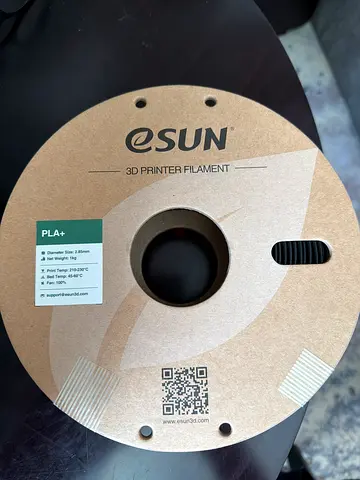 eSUN PLA+ 3D Printer Filament Spool 2.95 diameter