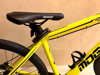 Yellow Mogo 10 gears Mountain Bike - New Condition- Never used. purchased price 1500
