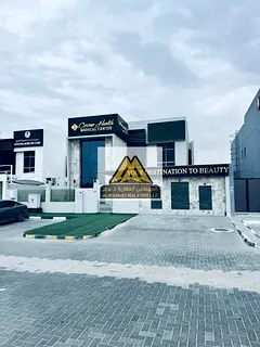 Commercial Villa for Rent in Al Jurf 2 Ajman | Main Road | 15 Rooms | Large Space | Ideal for Clinic