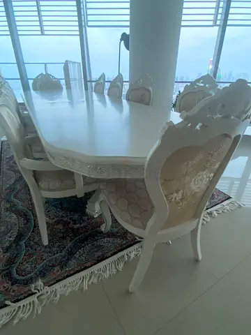 12 seater expandable beautiful dining table