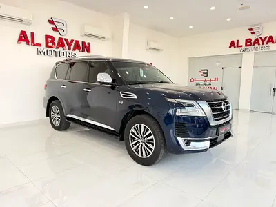 نيسان باترول بلاتينيوم V8 LE 400 كحلي / زعفراني 2021 المسعود