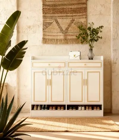 NEW Modern Shoe Cabinet - Never Assembled