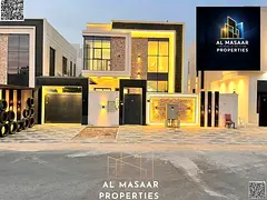 Villa (with pool) for sale in Ajman | Al Yasmin area | 3 bedrooms, majlis, hall and pool | Freehold