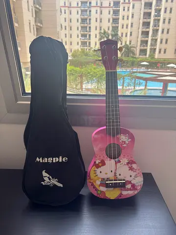 Hello Kitty Pink Soprano Ukulele - Good Condition
