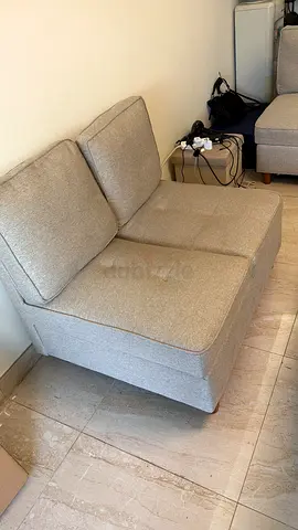 Light grey modular sofa seat (single module) - good condition