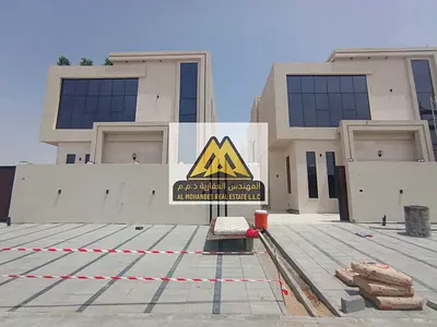 فيلا للبيع في الحليو عجمان 5 غرف ومجلس وصالة وغرفة خادمة مساحة 3014 قدم شامل الرسوم بسعر 1750000