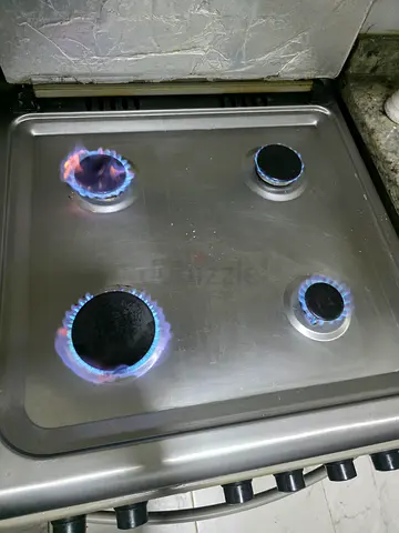 Used 4-Burner Stainless Steel Gas Stove (Good Working Condition)