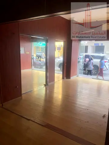 Shop for annual rent on the Corniche, excellent location, large area