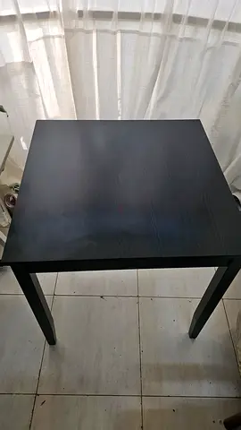 Black Ikea table