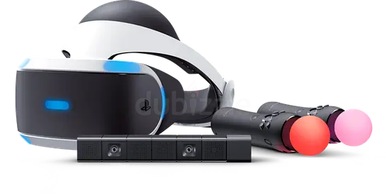PlayStation VR headset with PlayStation Camera and Move controllers - Good condition