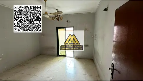 شقة 3 غرف وصالة للإيجار السنوي في النخيل 1 عجمان، بمساحات كبيرة جدًا وصيانة كاملة قبل التسليم، مع بلكونتين وموقع مميز قريب من الكورنيش وسوق الذهب، منا