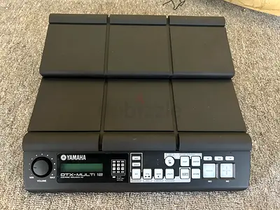 Yamaha DTXM12 Multi-Pad - Compact Electronic Drum Pad, Built-in Voices  Effects, USB/MIDI Connectiv