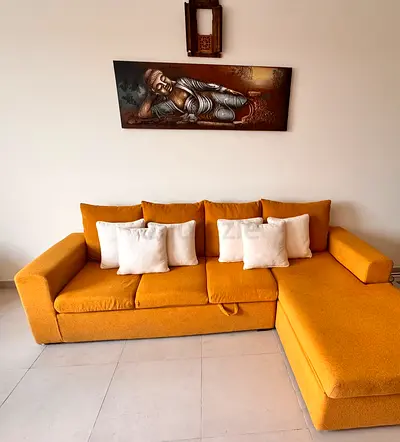 L shaped Sofa with Storage