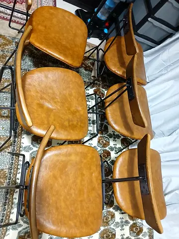 Original leather chairs 6pcs Low Priced