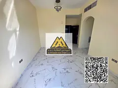A one-bedroom apartment with a living room, featuring excellent specifications, in Al Jurf 2, Ajman.