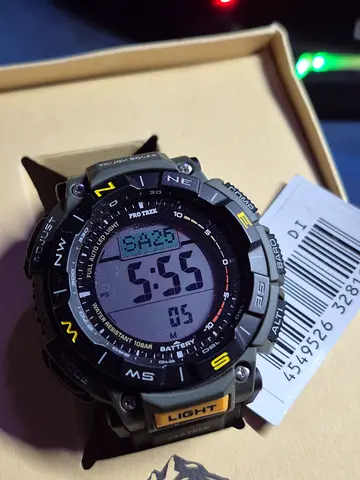 Casio Watch PRG-340-3ER, Green Strap