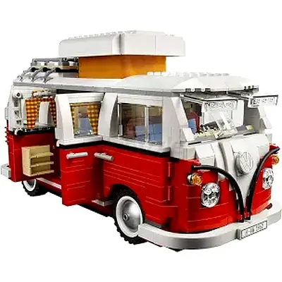 Red Volkswagen Camper Van Lego Set (Used) only once and can be broken down on request