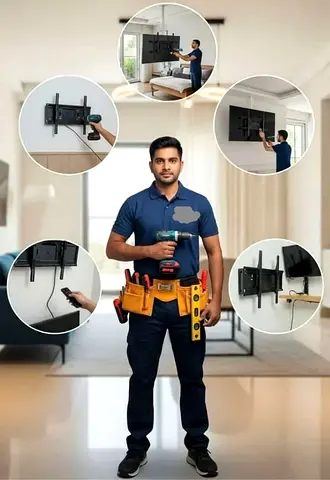 Tv installation and sound system service in dubai