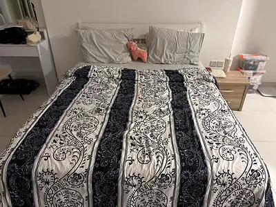 Bed with Mattress