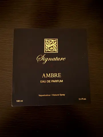 Ambre Signature Perfume