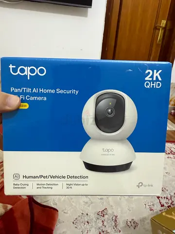TP-Link Tapo 2K QHD Pan/Tilt AI Home Security WiFi Camera – 3 Pieces