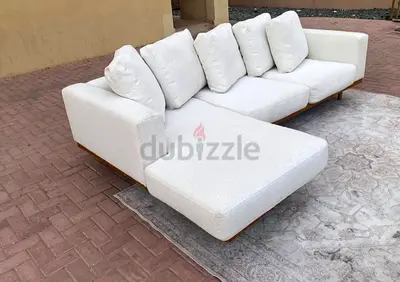 West elm Newport feather 🪶 filled L Shape Sofa