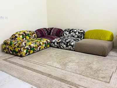 ⭐ Roche Bobois ANAGRAMME – Iconic Modular Masterpiece in Couture Design