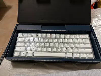 White Ducky One 2 Mini 60% Mechanical Keyboard (Compact, Barely Used) - With Box