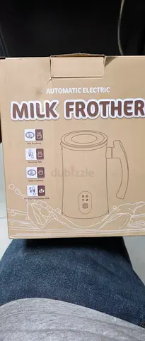 Automatic Milk Frother - Compact Electric Milk Steamer (Like New in Box)