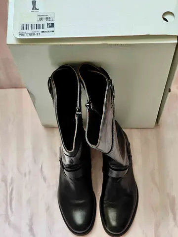 Aldo full real leather boots for women size 39 for 200 aed