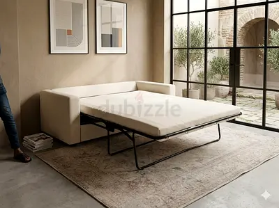 IKEA vimle two seater sofa Bed Beige Good condition