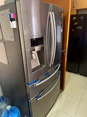 Samsung Stainless Steel French Door Refrigerator with Ice Dispenser - giveaway