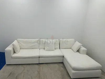 Same like new condition marina home lshape sofa
