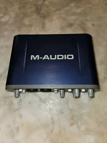 M-Audio 9900-65145-12 Fast Track Pro - 4 x 4 Mobile USB MIDI Interface with Preamps