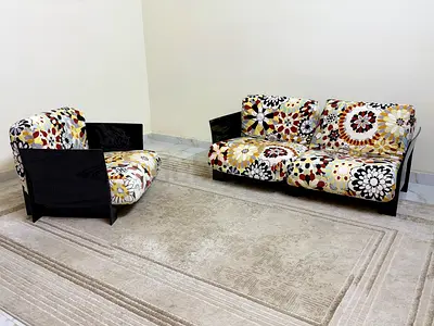 🌸 Kartell POP Missoni Designer Sofa Set – Italian Luxury  Style 🇮🇹