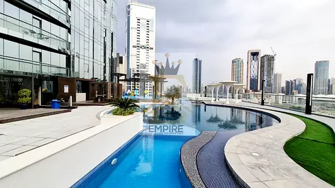 BRAND NEW BUILDING | SEE-VIEW | FULL AMENITIES | LUXURY & NEAR DUBAI EXIT…!