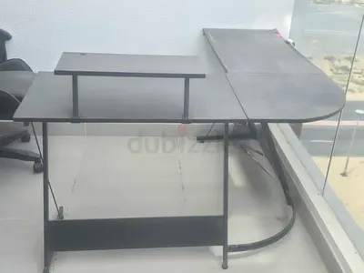 Computer desk and chair