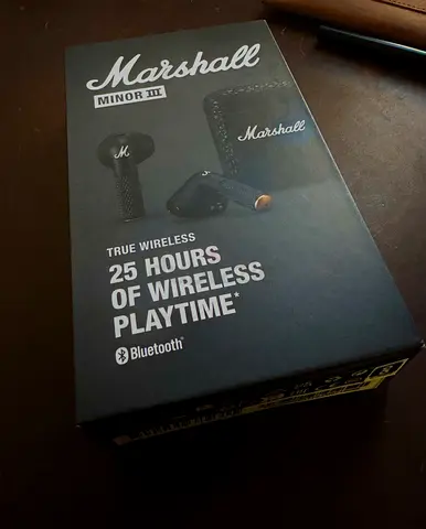 Marshall Minor III True Wireless Earbuds - Boxed