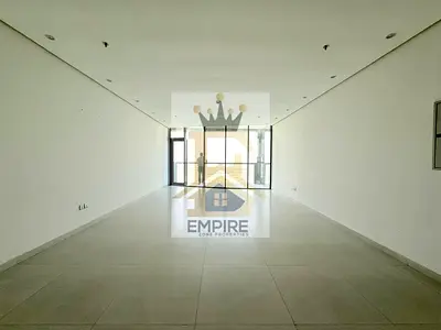 Bright apartment with full sea view two balconies gym and pool parking free kids play area very close to Dubai with maid room
