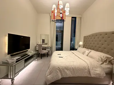 Luxurious Fully Furnished Smart Studio with Balcony | For Rent | Solo 1, Aljada