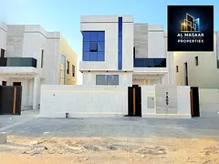 Villa for sale in Ajman | Al Helio 2 area | 4 bedrooms, majlis, hall and maid's room | Freehold 