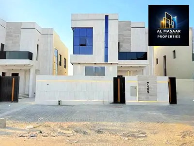 Villa for sale in Ajman | Al Helio 2 area | 4 bedrooms, majlis, hall and maid's room | Freehold ownership for all nationalities | Price includes regis