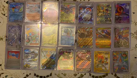 Assorted Holographic Pokémon TCG Card Collection (24 cards) — EX/GX/Full Art Mix