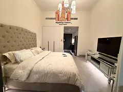 Luxury Smart Furnished Studio with Balcony | Solo 1 Aljada | Rent