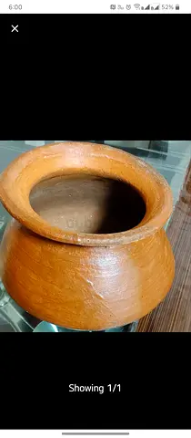 Handmade Clay Pot - Traditional Earthenware
