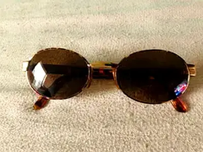 Round Brown Tortoiseshell Sunglasses — byblous brand